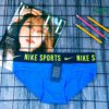 Quần lót nữ cotton thương hiệu Nike màu xanh nước biển