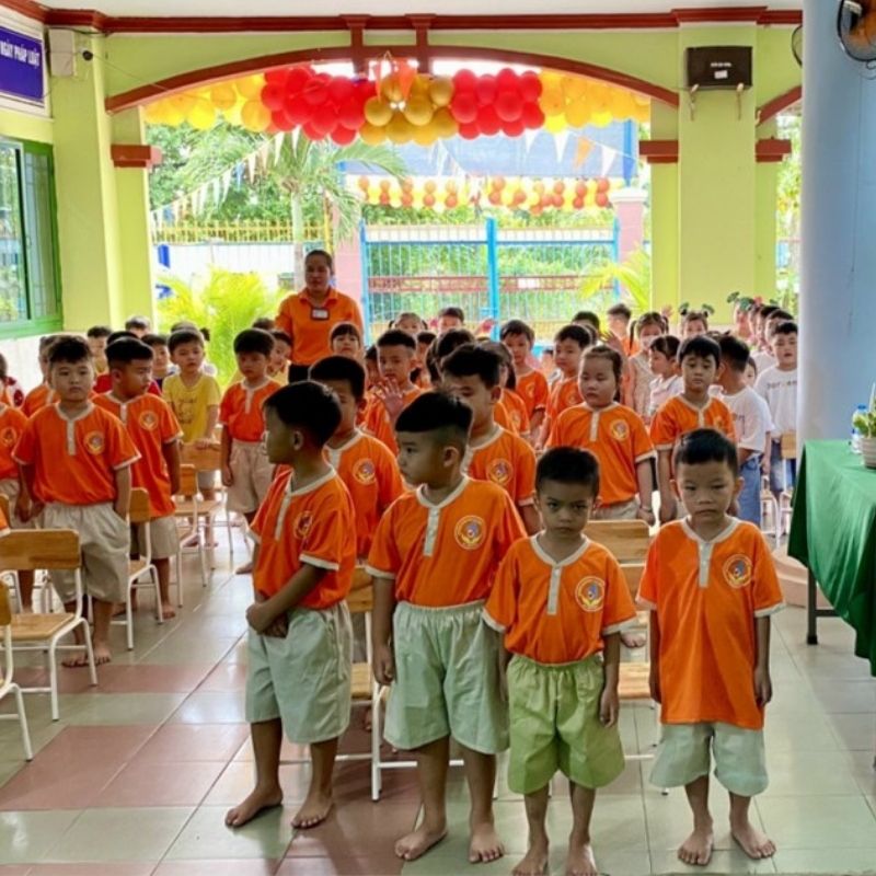Đồng Phục Mầm Non AMN-80